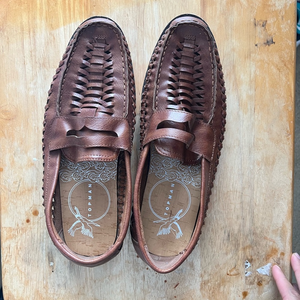 TopMan Sandals Brown size 9 - Used